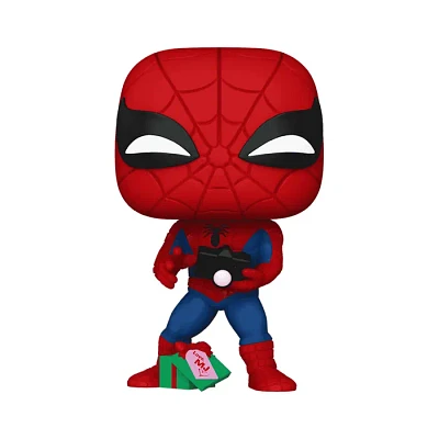 Funko Pop! Marvel Spider Man with Gift