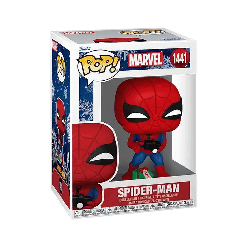 Funko Pop! Marvel Spider Man with Gift