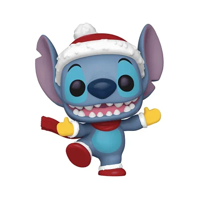 Funko Pop! Disney Stitch with Santa Hat