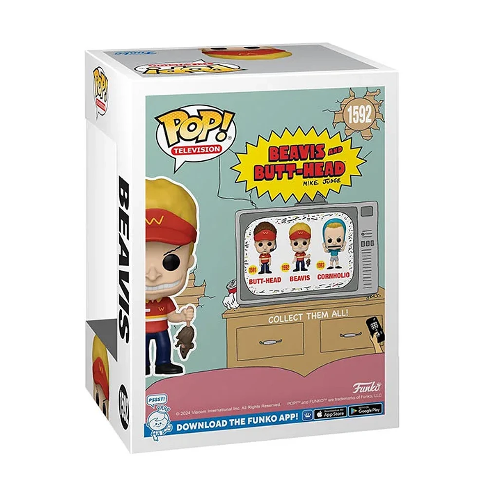 Funko Pop! TV Beavis Burger World Uniform