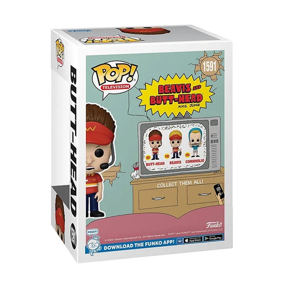 Funko Pop! TV Butt Head Burger World Uniform