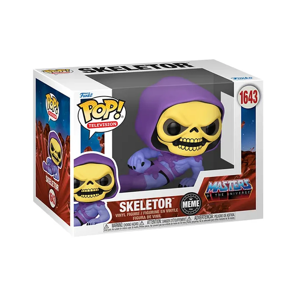 Funko Pop! TV Masters of the Universe Skeletor Facts Meme