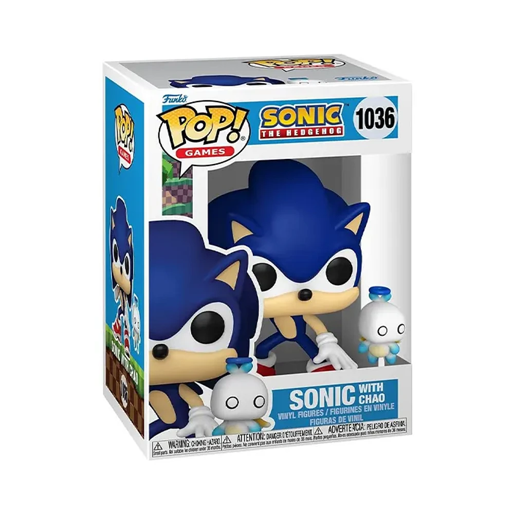 Funko Pop! & Buddy Sonic the Hedgehog Sonic with Hero Chao