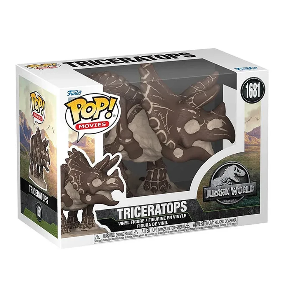 Funko Pop! Movies Jurassic Park Triceratops Fossil