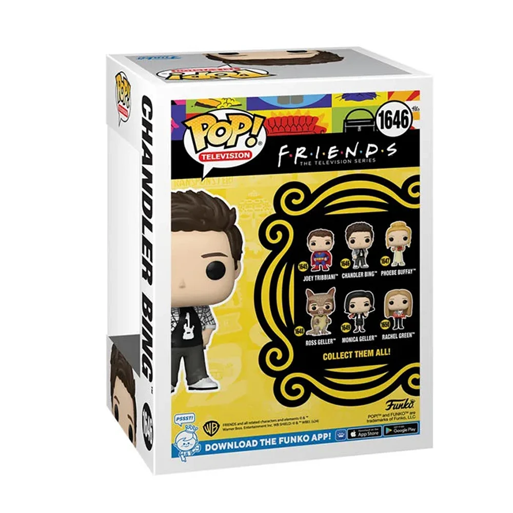 Funko Pop! TV Friends Chandler Bing In Way, No Way Outfit