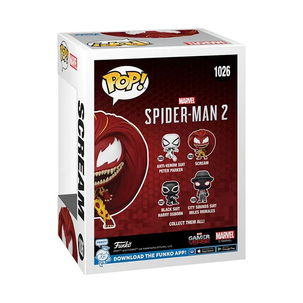 Funko Pop! Marvel Spider Man 2 Scream Mary Jane