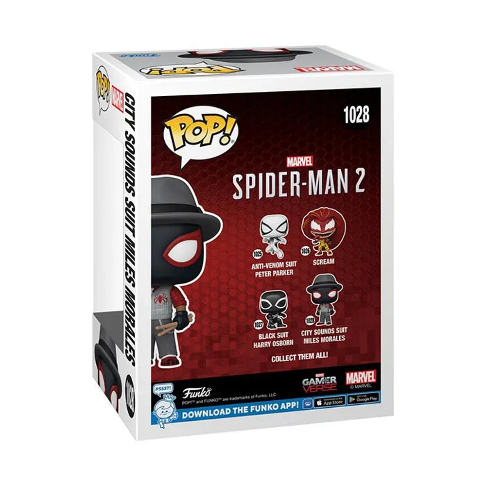 Funko Pop! Marvel Spider Man 2 City Sounds Suit Miles Morales