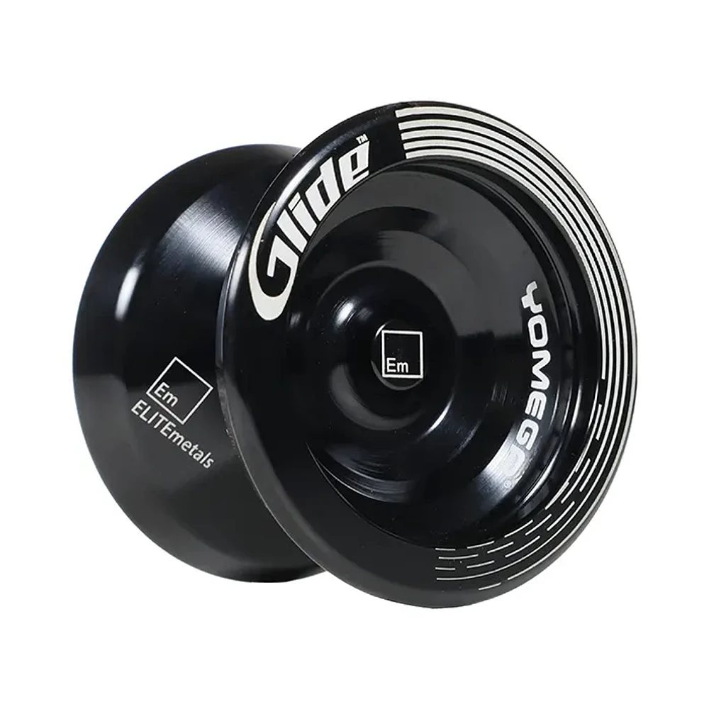 Yomega Glide Pro Level Aluminum Metal Unresponsive Yoyo Black