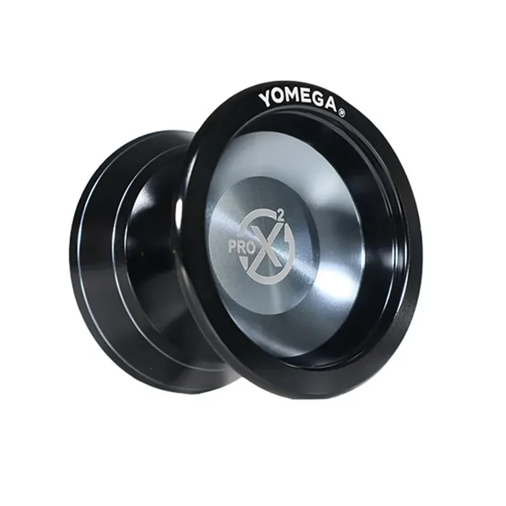 Yomega Pro x2 Pro Level Aluminum Yoyo Black and Silver