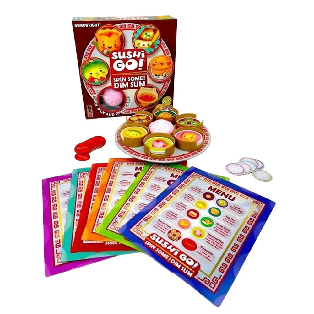 Sushi Go Spin Some For Dim Sum Board Game