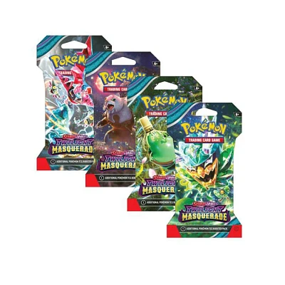 Pokemon TCG Scarlet And Violet Twilight Masquerade Blister 12 Pack