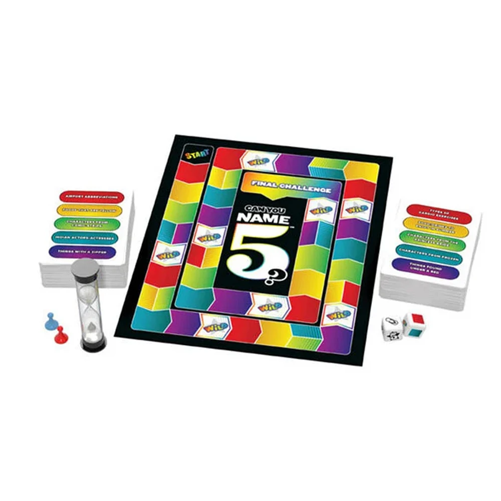 Endless Games Name 5 Party Game