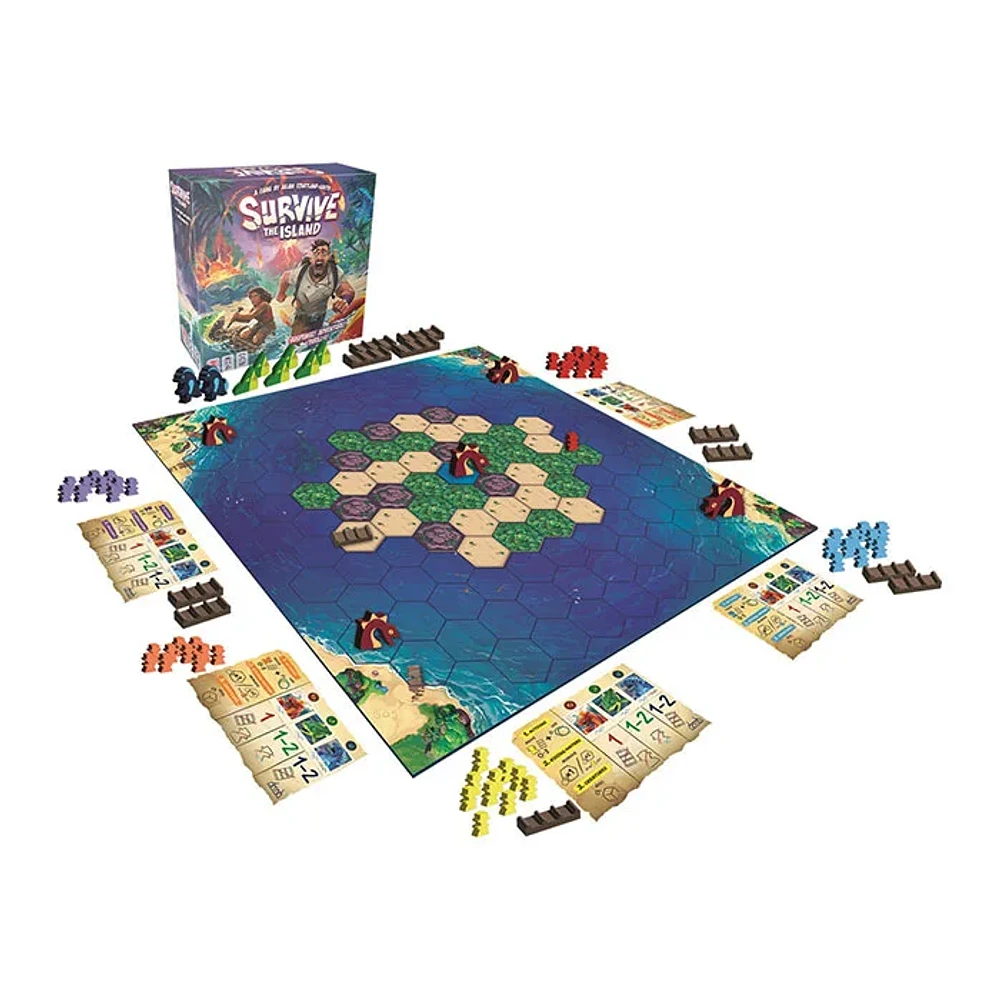 Survive The Island Board Game