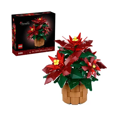 LEGO Icons Poinsettia 608 Pieces