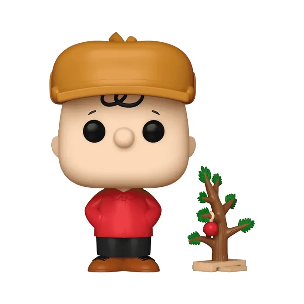 Funko Pop! TV Peanuts Charlie Brown With Tree