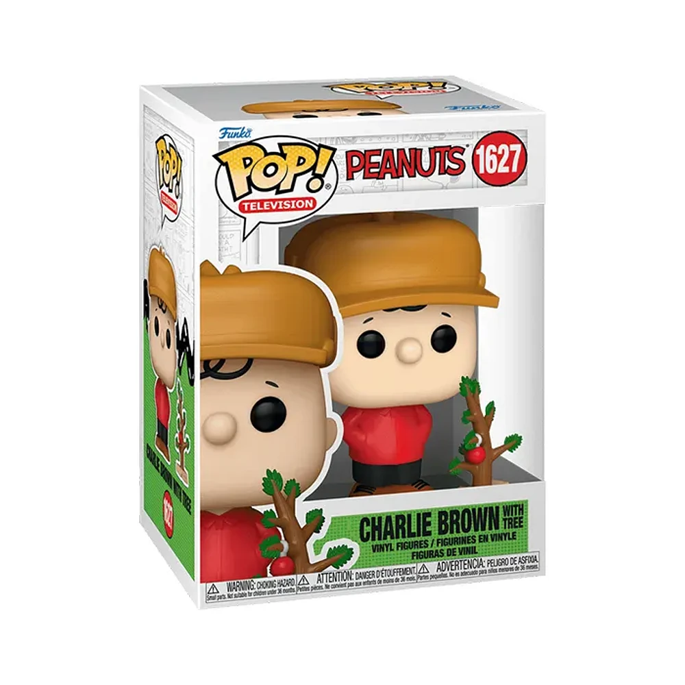 Funko Pop! TV Peanuts Charlie Brown With Tree