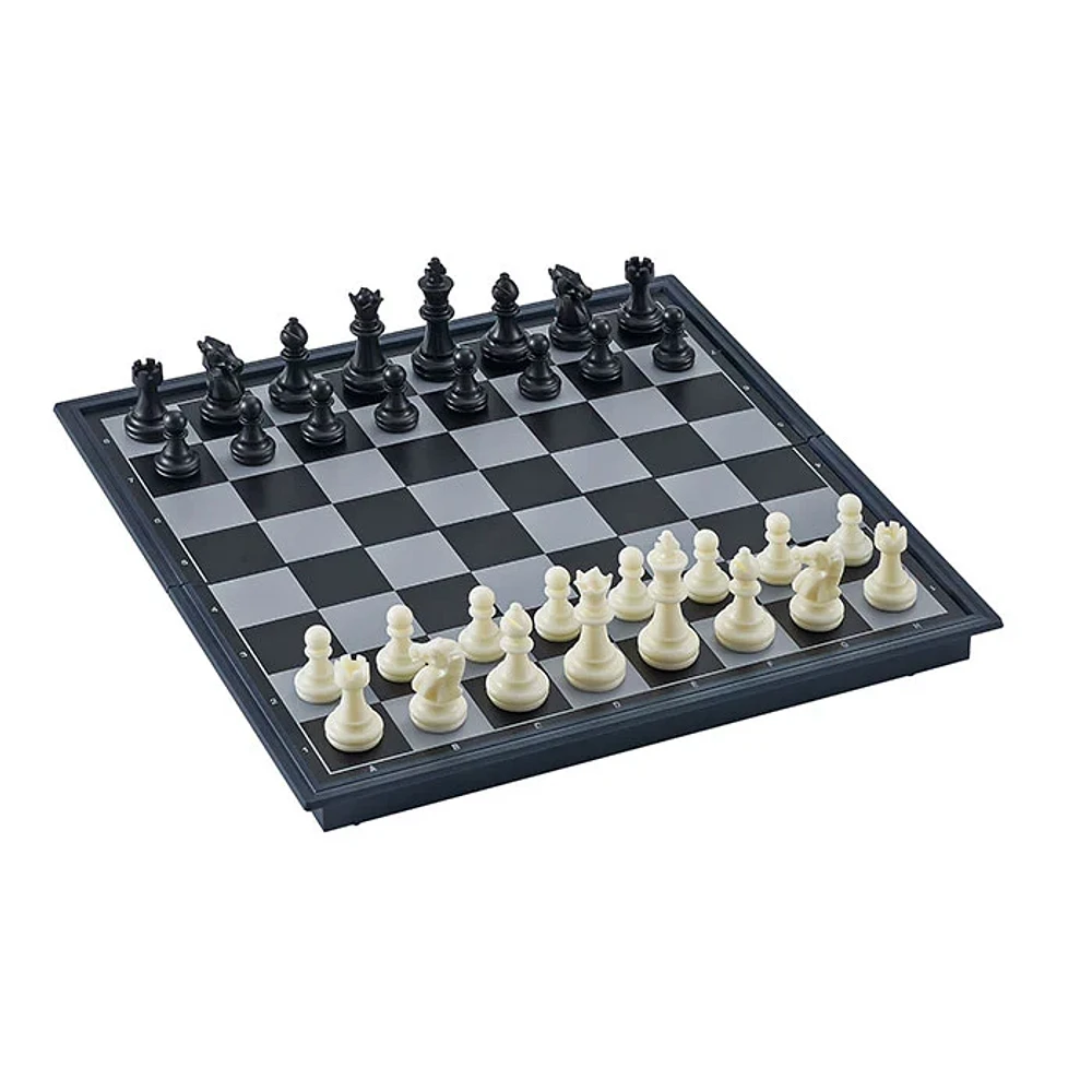 Tradeopia 3 In 1 Magnetic Chess Set Folding 12.5 Inch