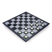 Tradeopia 3 In 1 Magnetic Chess Set Folding 12.5 Inch