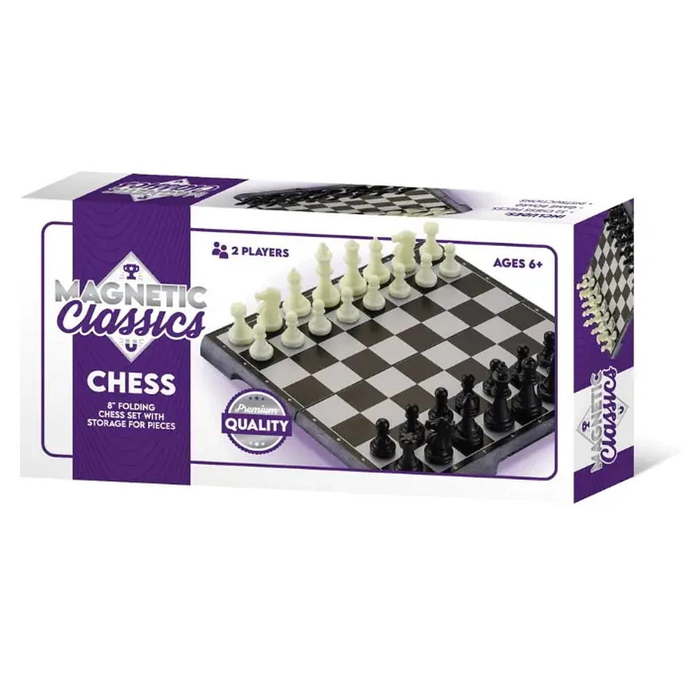 Tradeopia Magnetic Chess Set Folding 8 Inch