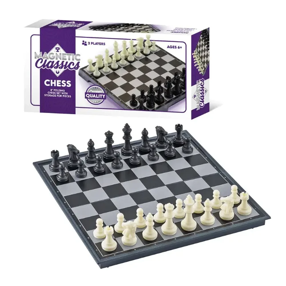 Tradeopia Magnetic Chess Set Folding 8 Inch