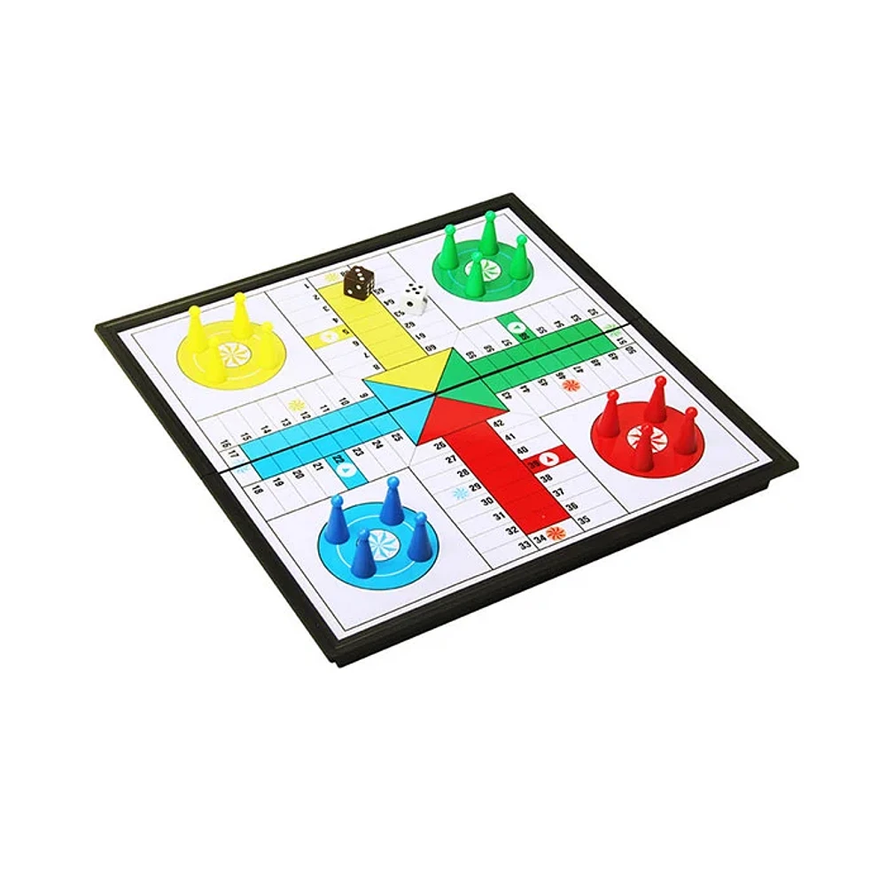 Tradeopia Magnetic Ludo Board Game Folding 10 Inch