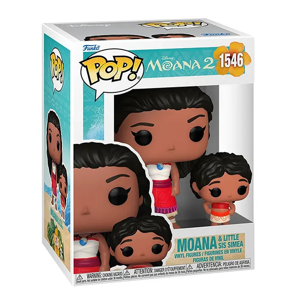 Funko Pop! Disney Moana And Little Sis Simea