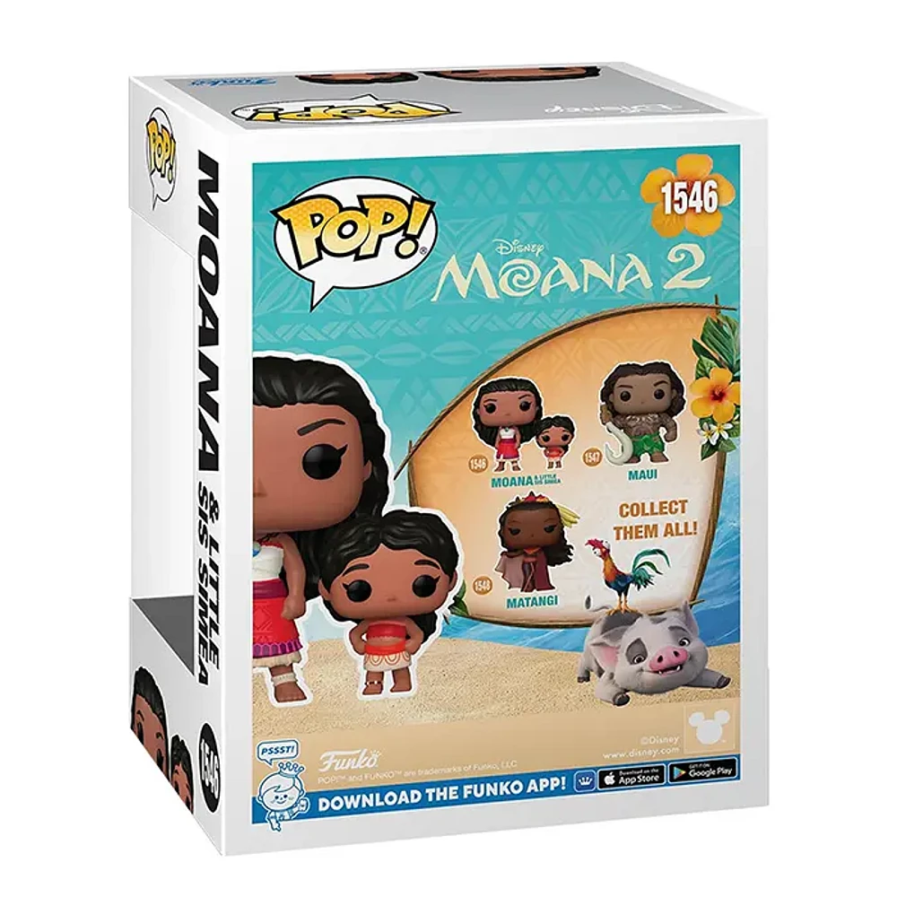 Funko Pop! Disney Moana And Little Sis Simea