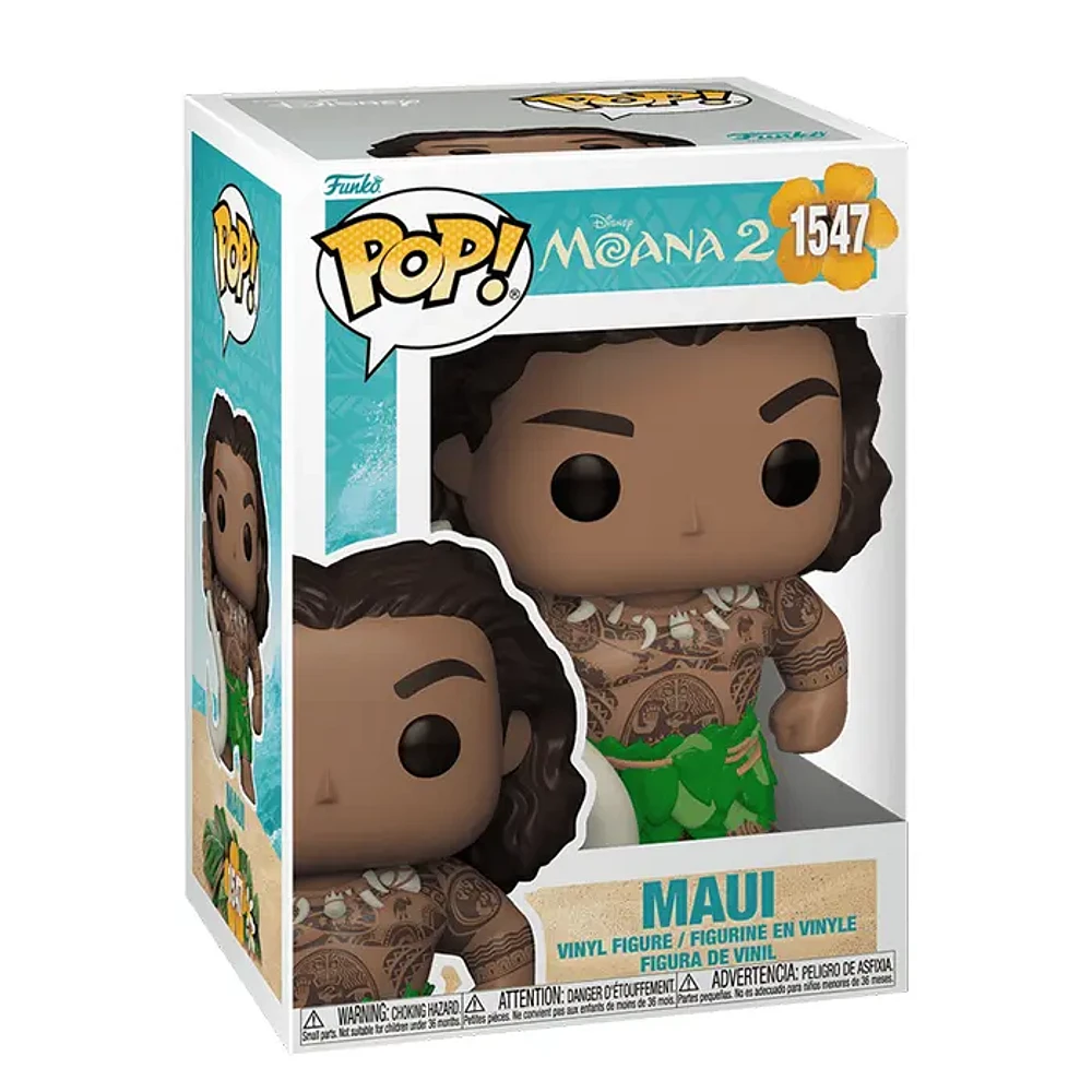 Funko Pop! Disney Moana 2 Maui With Fish Hook