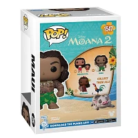 Funko Pop! Disney Moana 2 Maui With Fish Hook