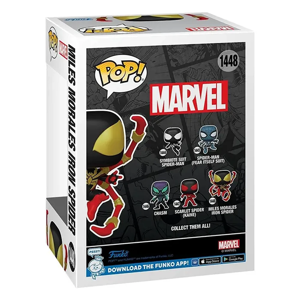 Funko Pop! Marvel Comics Miles Morales Iron Spider