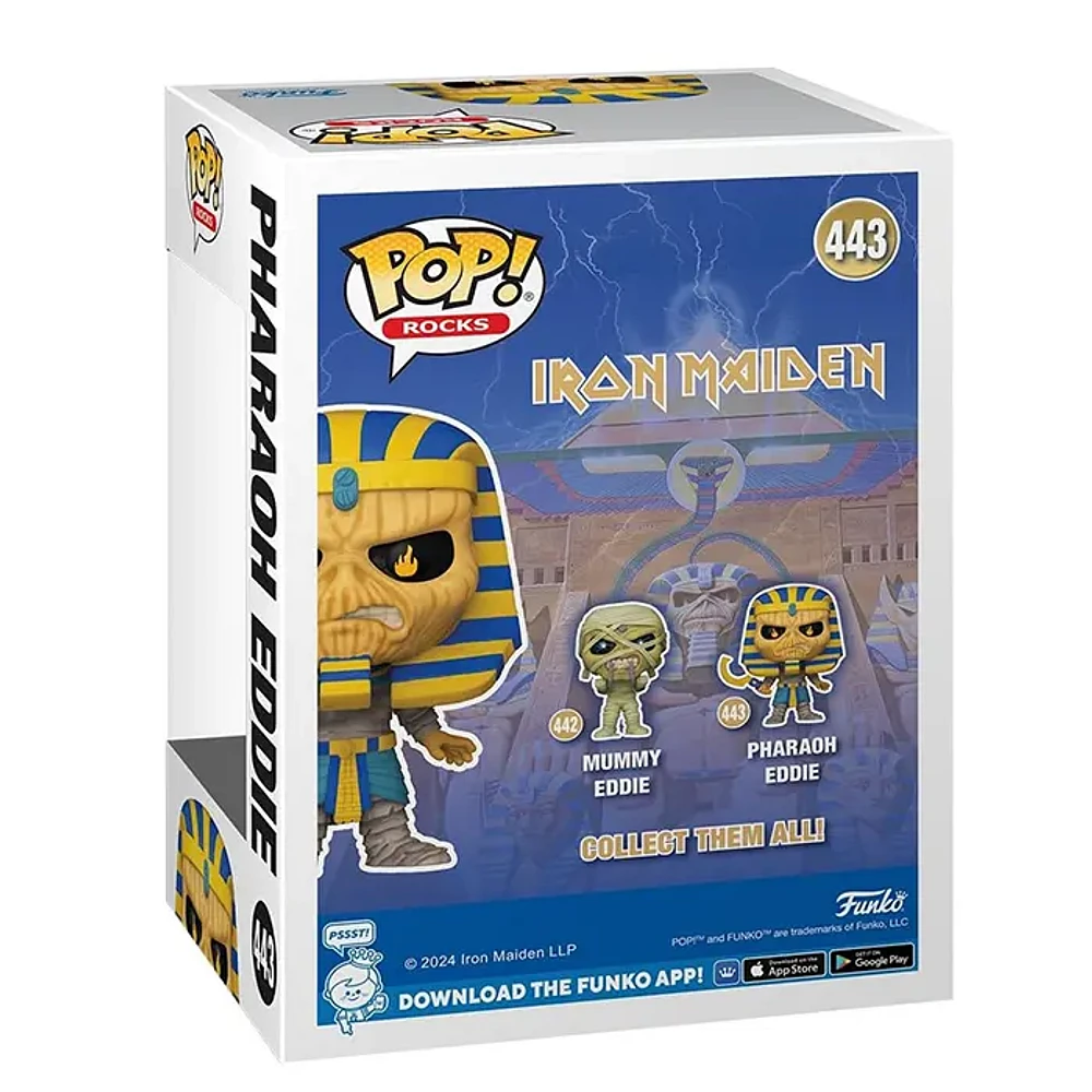 Funko Pop! Rocks Iron Maiden Pharaoh Eddie