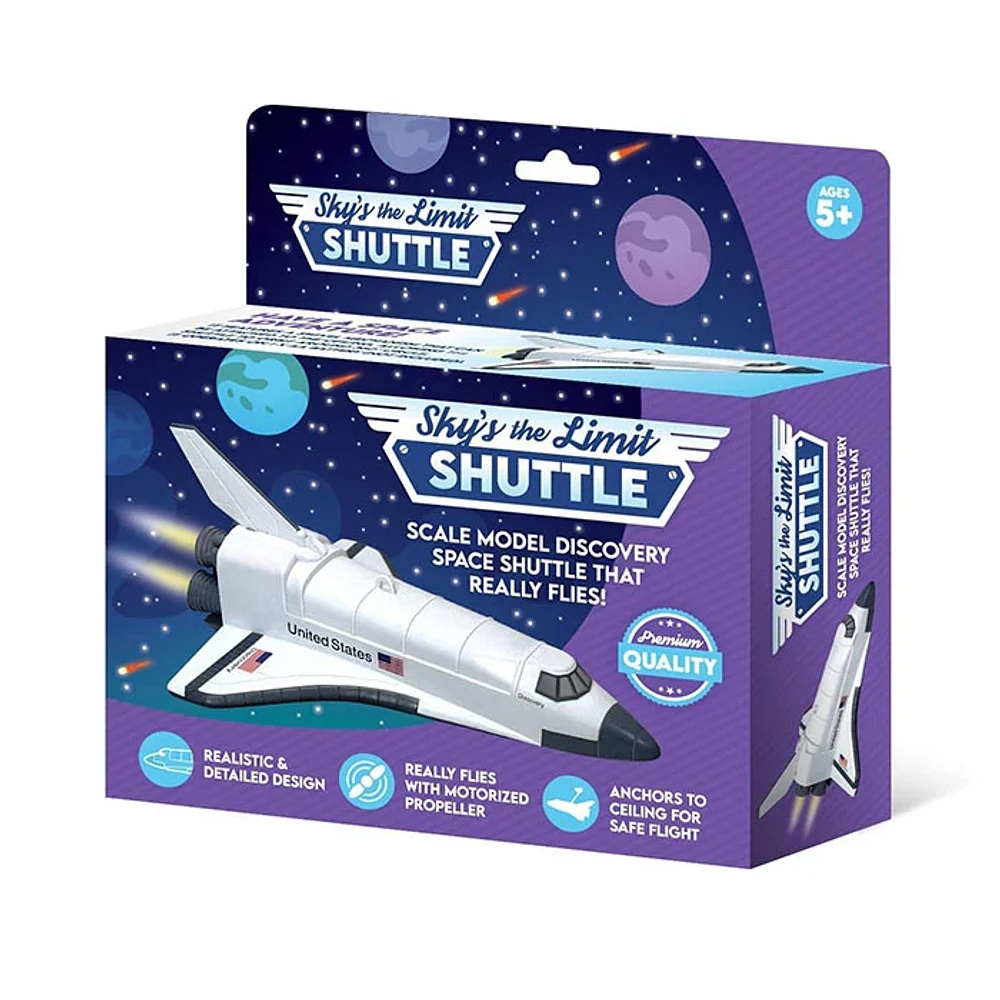 Tradeopia Sky’s The Limit Shuttle Scale Model Discovery Space