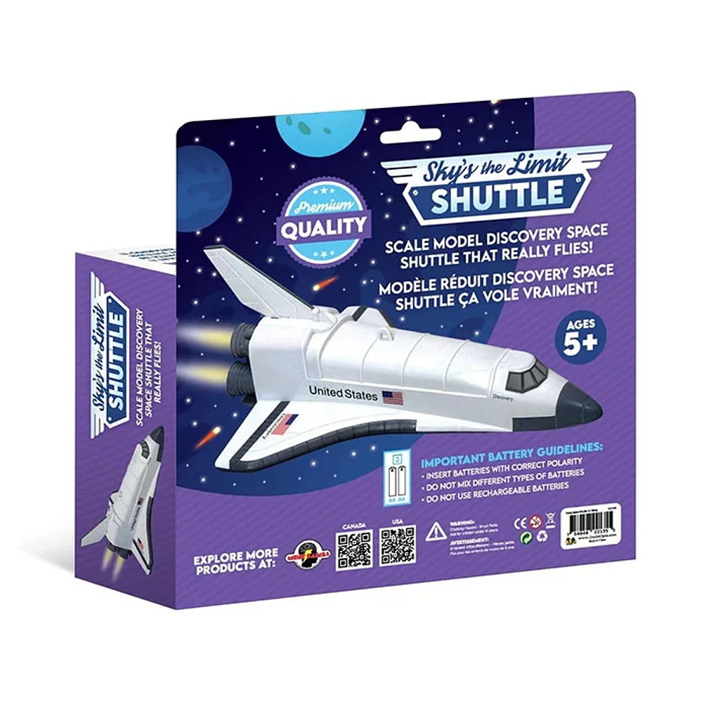 Tradeopia Sky’s The Limit Shuttle Scale Model Discovery Space