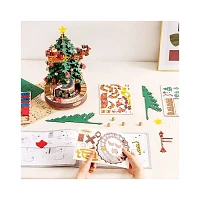 Robotime 3D Wooden Puzzle DIY Christmas Melody Tree Music Dreamer