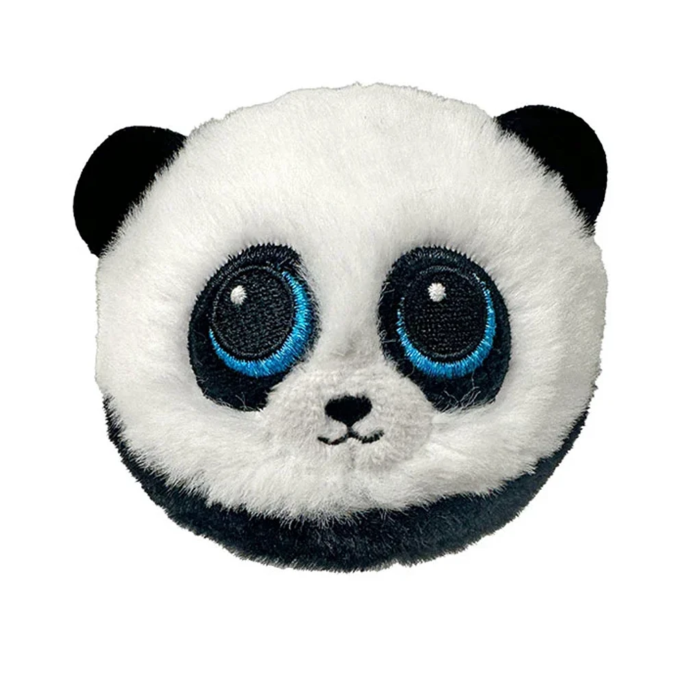 TY Beanie Bouncers Checkers Panda Bear Plush 4 Inch