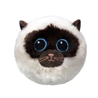 TY Beanie Bouncers Sammy Siamese Cat Plush 4 Inch