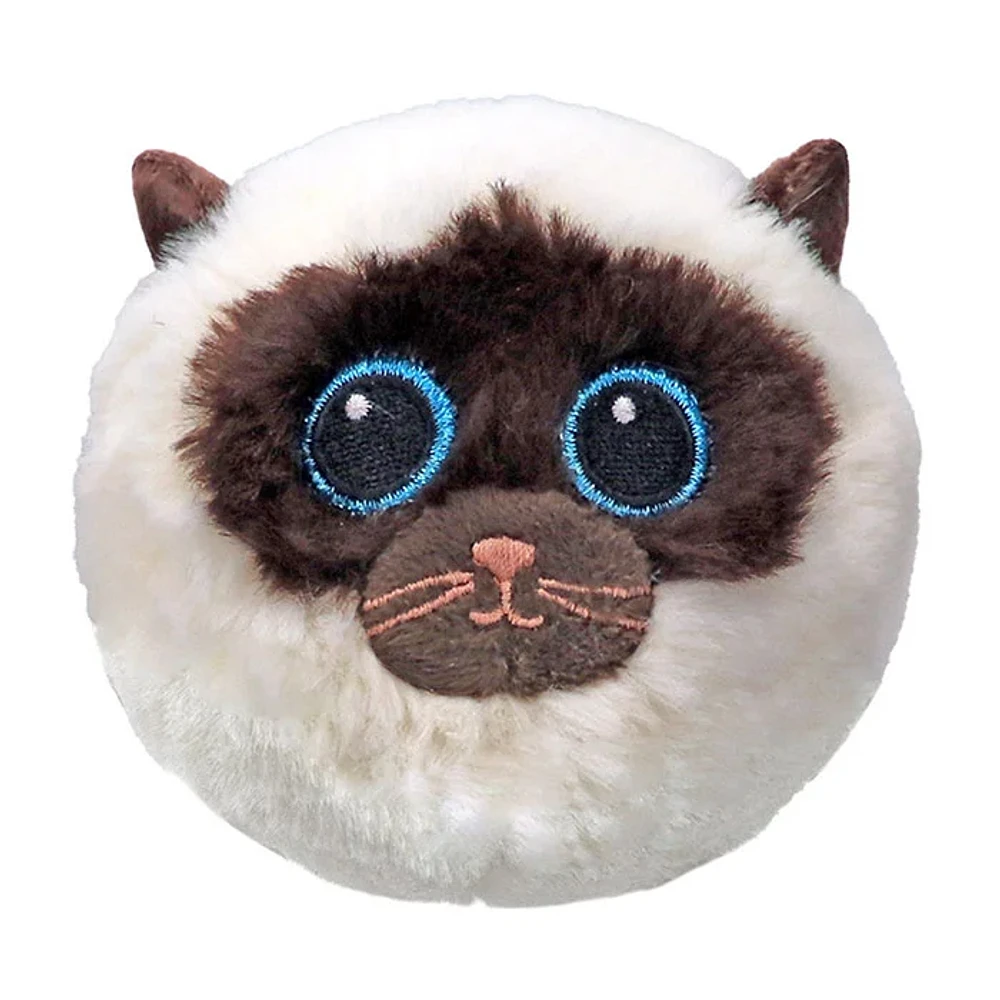 TY Beanie Bouncers Sammy Siamese Cat Plush 4 Inch