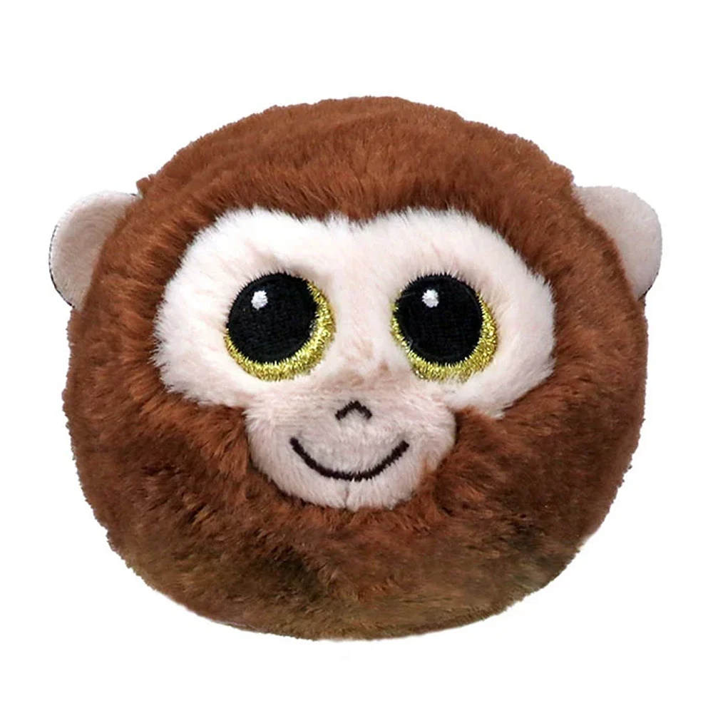 TY Beanie Bouncers Banana Monkey Plush 4 Inch