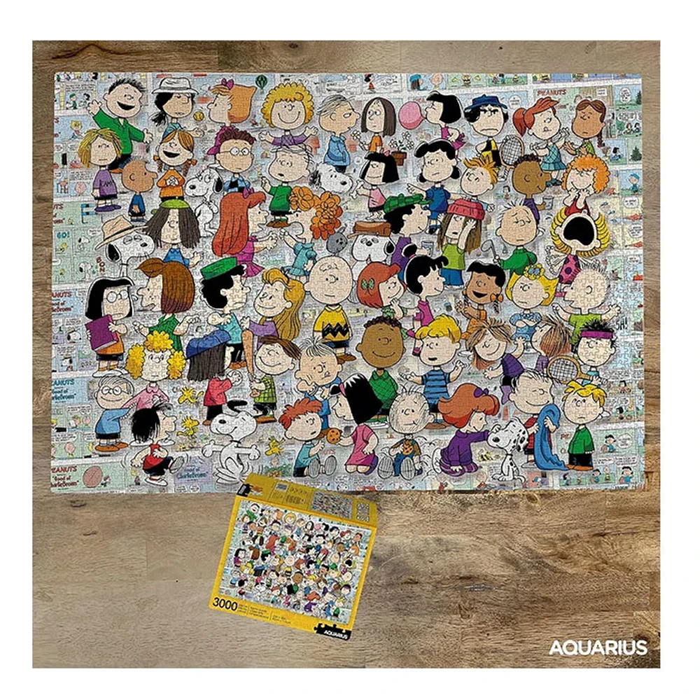 Peanuts Cast Jigsaw Puzzle 3000 Pieces