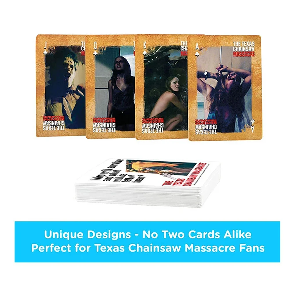 Texas Chainsaw Massacre Playing Cards