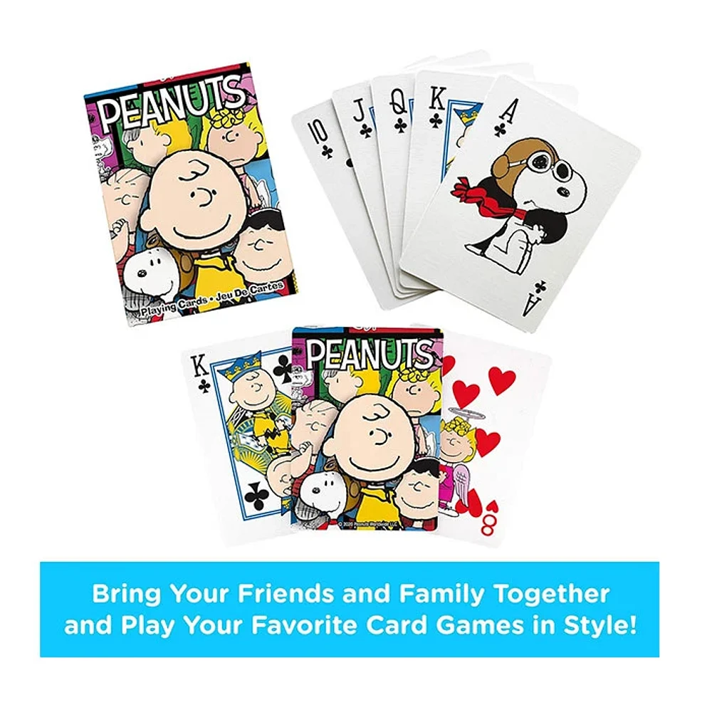 Peanuts Cast Playing Cards