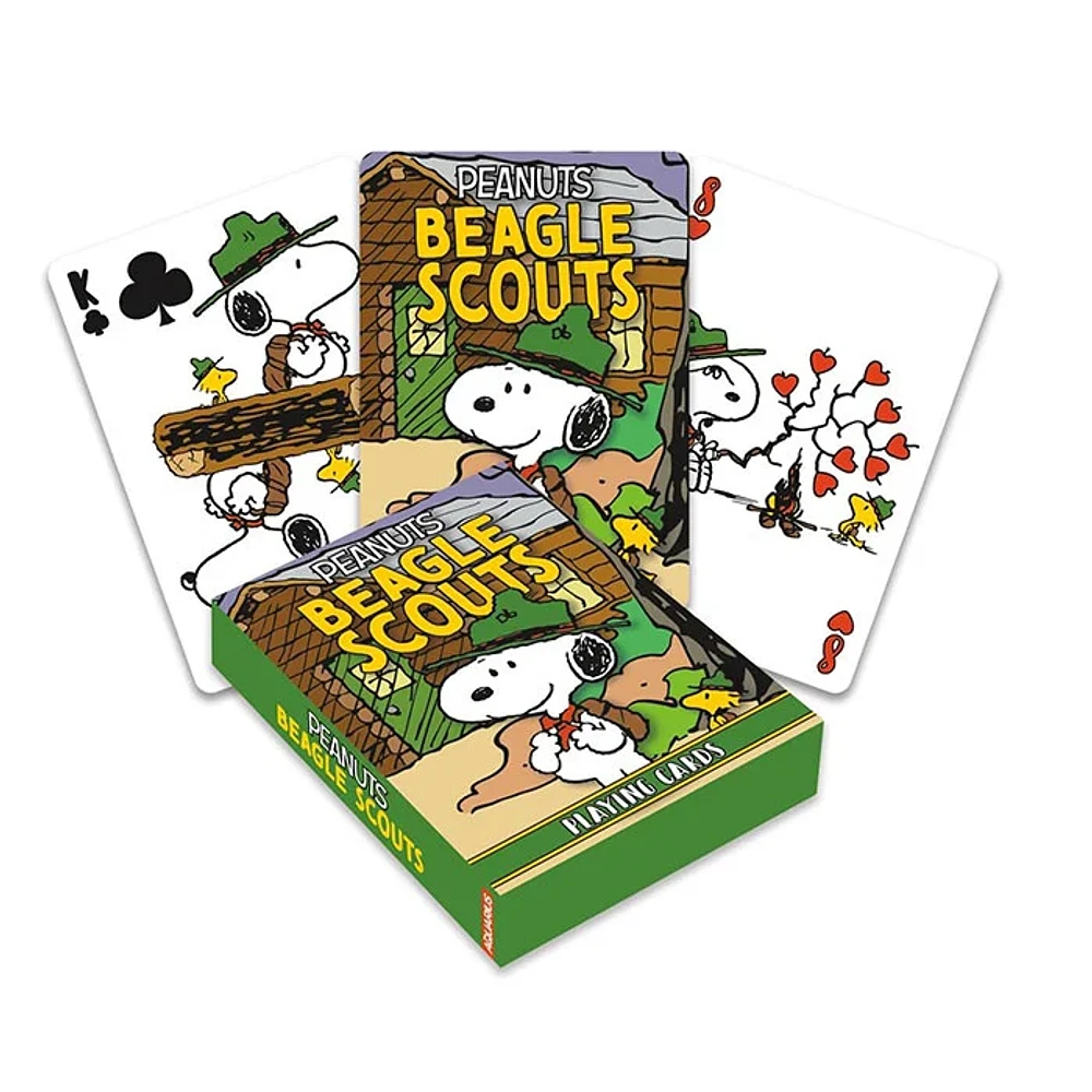 Peanuts Beagle Scouts Playing cards