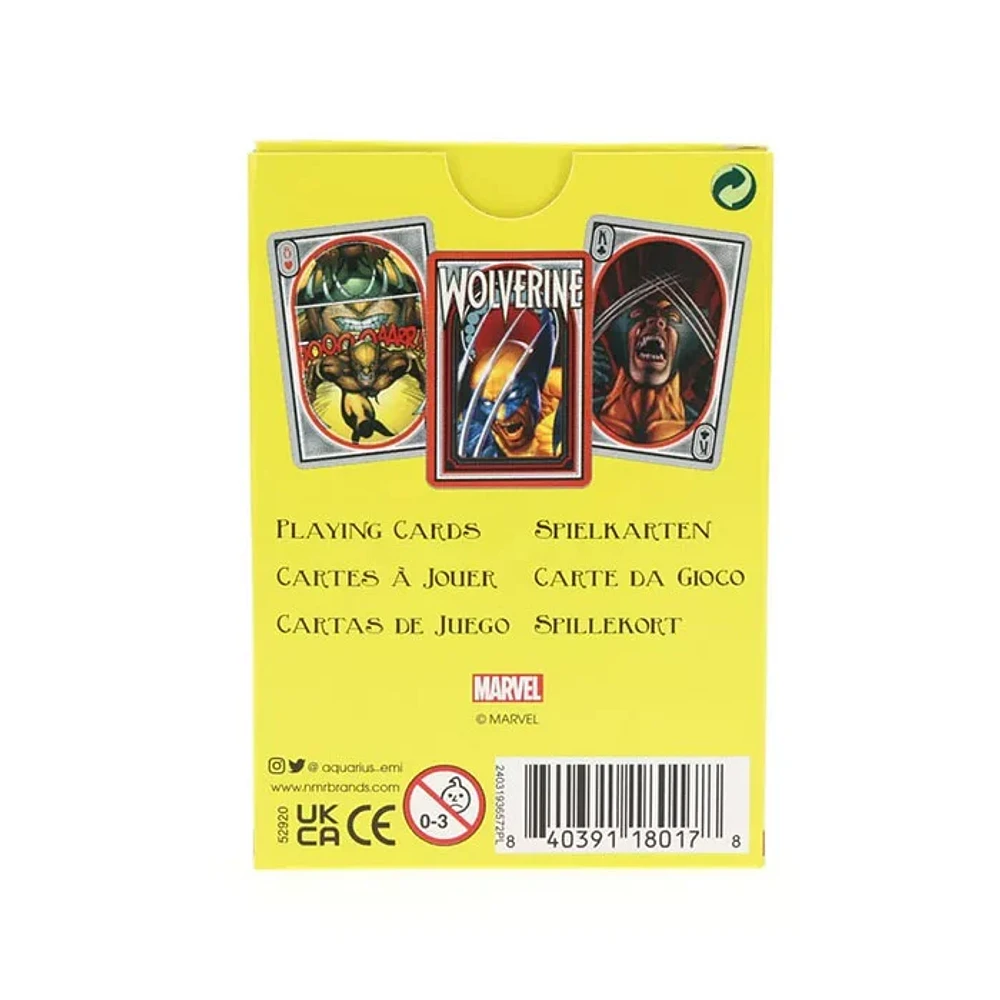 Aquarius Wolverine Playing Cards