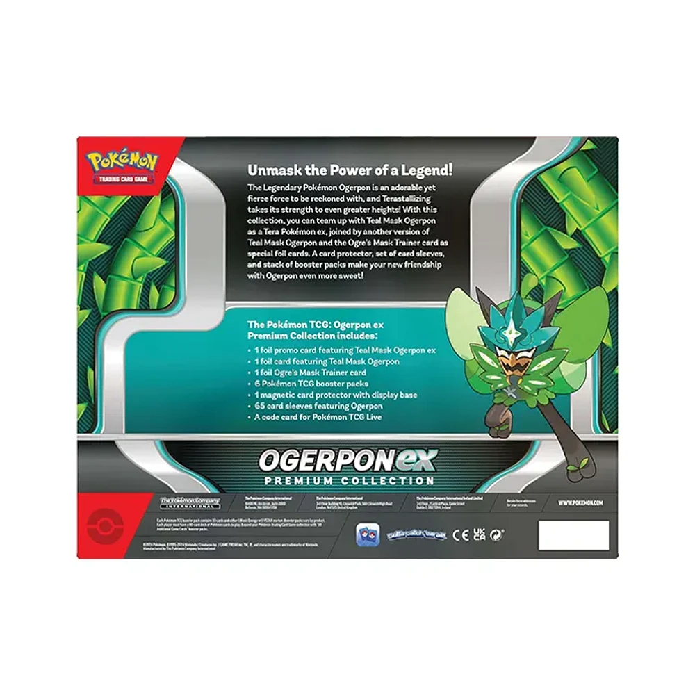 Pokemon TCG Ogerpon Ex Premium Collection