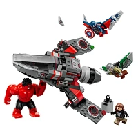 LEGO Marvel Captain America Vs Red Hulk Battle 223 Pieces