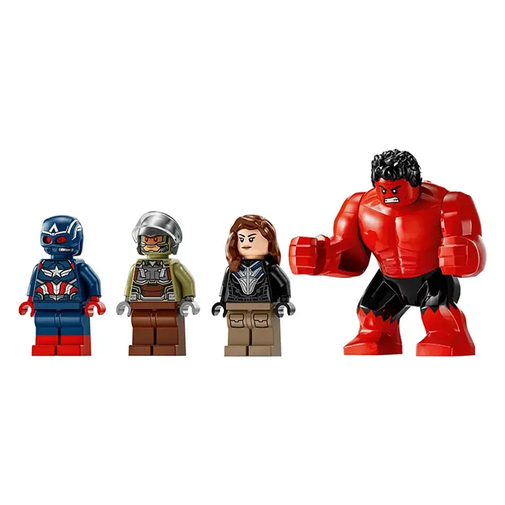 LEGO Marvel Captain America Vs Red Hulk Battle 223 Pieces