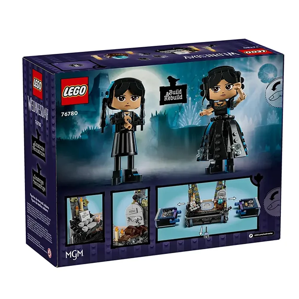 LEGO Wednesday Addams Figure 702 Pieces