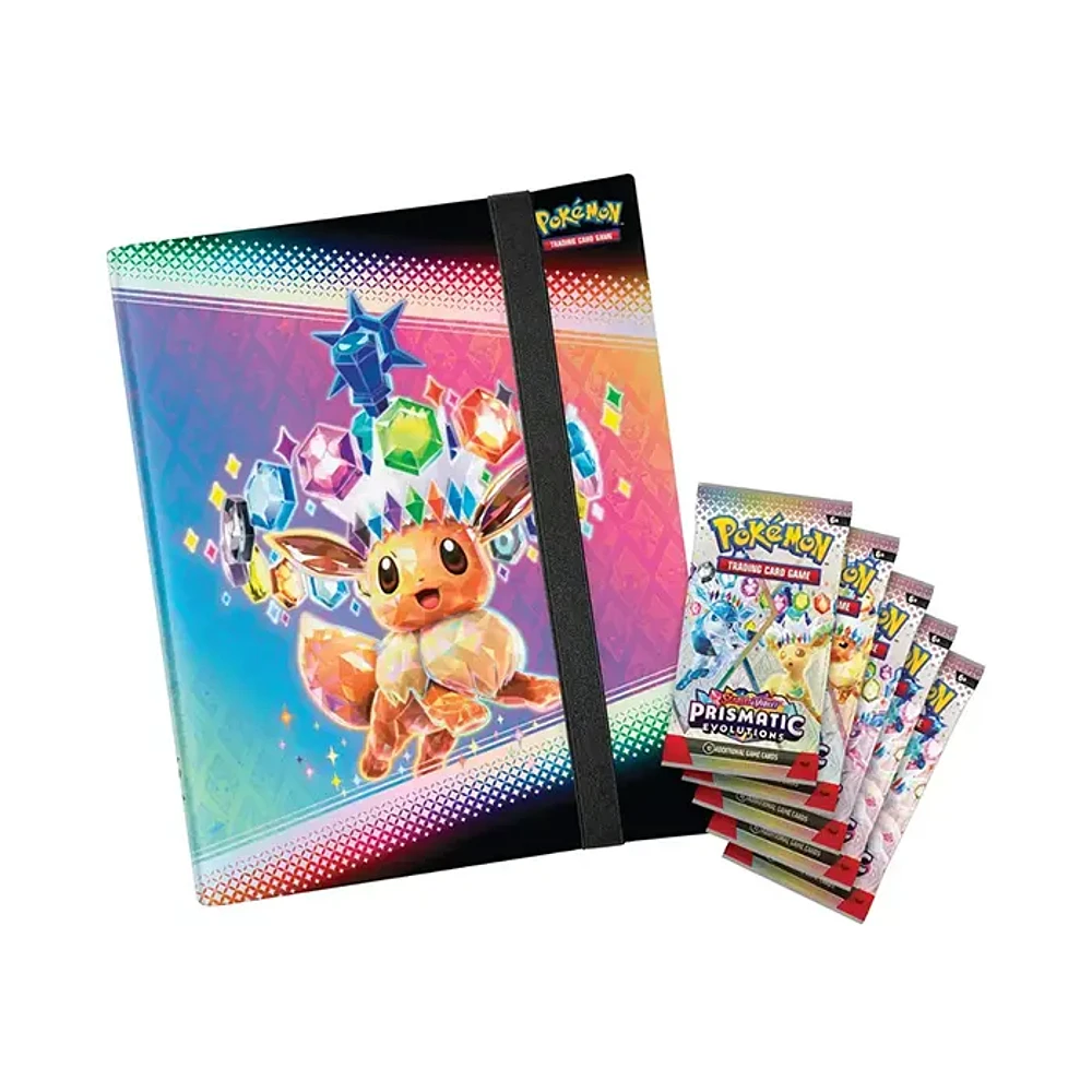 Pokemon SV8.5 Prismatic Evolutions Binder Collection