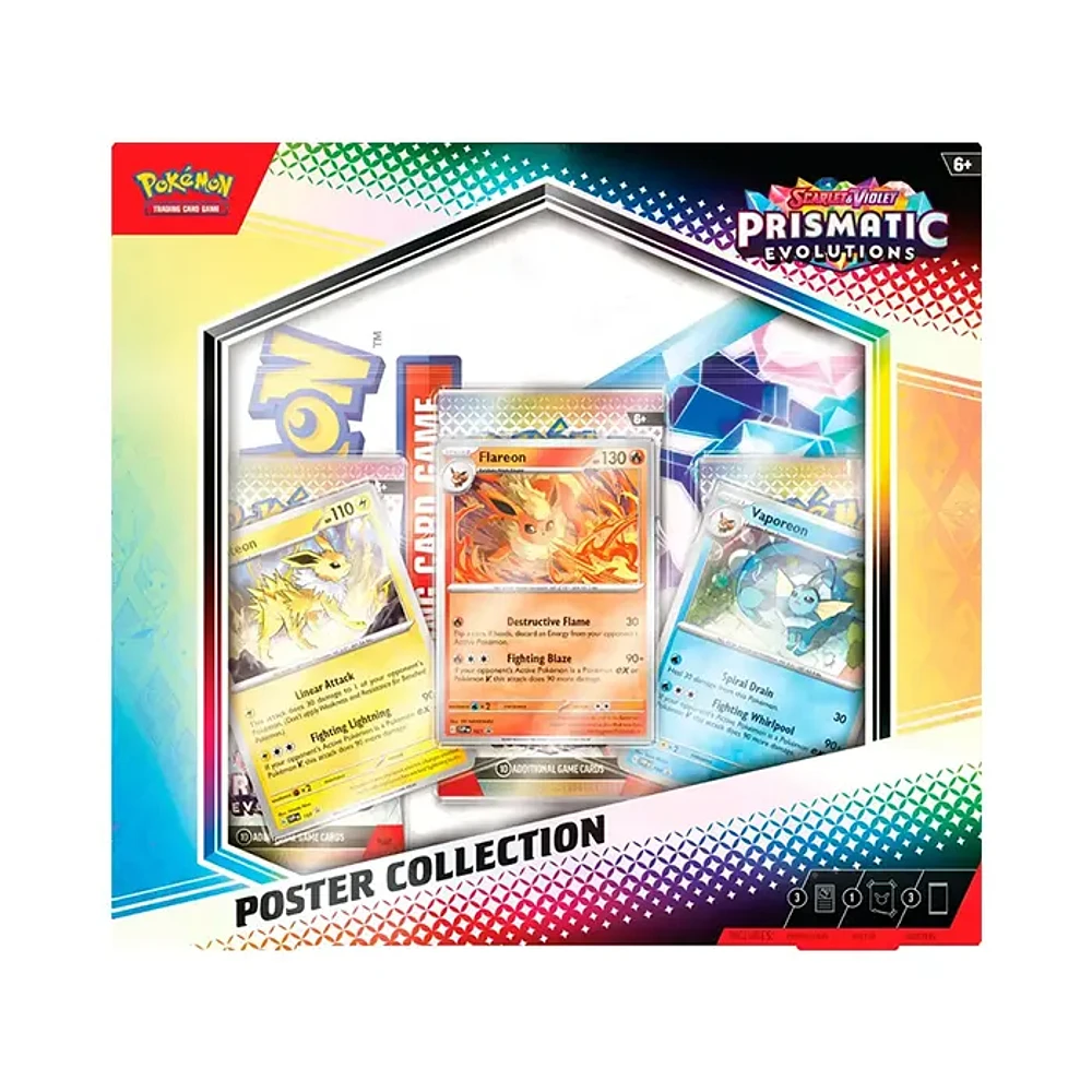 Pokemon SV8.5 Prismatic Evolutions Poster Collection