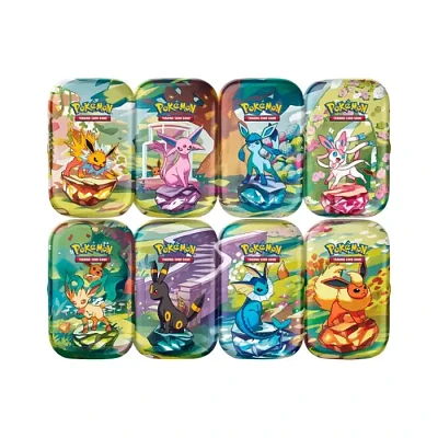 Pokemon SV08.5 Prismatic Evolutions Mini Tins